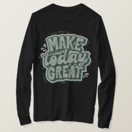 優しくして素晴らし今日を一日にするやる気を起こさせる Tシャツ