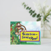 優しくして、僕はXanaxが切れてるんだ ポストカード (スタンド正面)