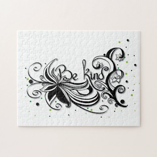 優しくせよ感動的書引用文 ジグソーパズル (横)