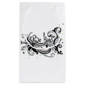 優しくせよ感動的書引用文 スモールペーパーバッグ (裏面)