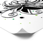 優しくせよ感動的書引用文 ポスター (角)