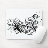 優しくせよ感動的書引用文 マウスパッド (マウス)