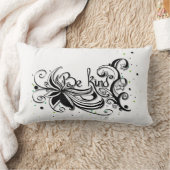 優しくせよ感動的書引用文 ランバークッション (ブランケット)