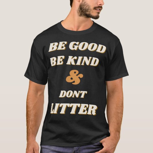 優しくてごちごちそうを避ける Tシャツ (正面)