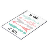 優しくなりたい引用文 ノートブック (左側)