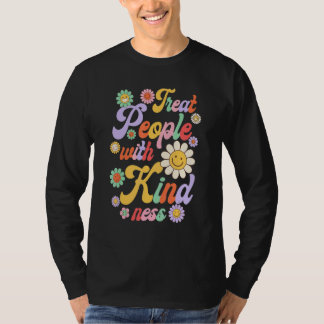 優しく人と接しよう かわいい 優しい トレンド Tシャツ