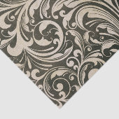 優しく動揺してヴィンテージが花模様 薄葉紙 (詳細)