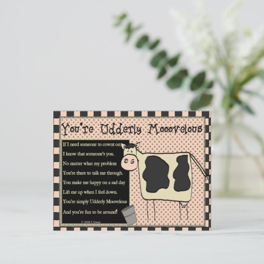 優しく卵の ポストカード (スタンド正面)