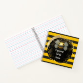 優しく安全な蜂 ノートブック (内部)