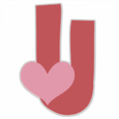 優しく愛された[手紙U] シール (正面)