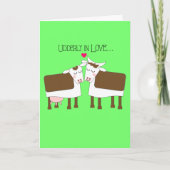 優しく愛のバレンタインデーのカード シーズンカード (正面)