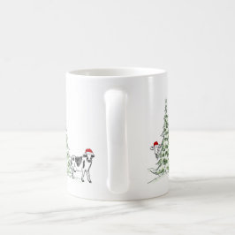 優しく楽しいクリスマスの牛のマグカップ コーヒーマグカップ