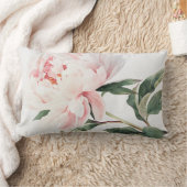 優しく牡丹のプリントの装飾用クッション ランバークッション (ブランケット)