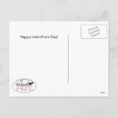 優しく素晴らしいスウィートカパーソナライズされたウ シーズンポストカード (裏面)