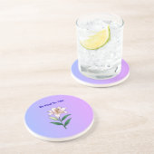 優しく自分に Lily セルフケア コースター (側面)
