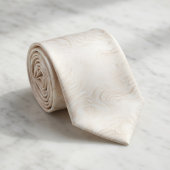 優しく軽度のベージュ ネクタイ