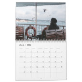 優しく12ヶ月 カレンダー (3月 2026)