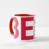 優しく、勇気はっきりしたあるマグカップ マグカップ (正面左)