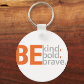 優しく、勇気はっきりしたある キーホルダー (正面)
