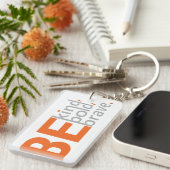 優しく、勇気はっきりしたある キーホルダー (正面右)