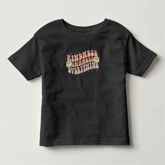 優しさが全てを変える トドラーTシャツ (正面)