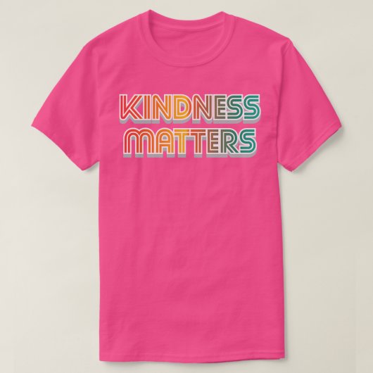 優しさが問題ストップとなること Tシャツ (デザイン正面)