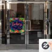 優しさが大切 「インスピリビティ」 ウィンドウステッカー ウィンドウサイン (オフィスドア)