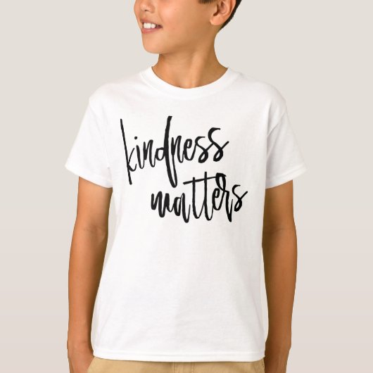 優しさが大切 Tシャツ (正面)