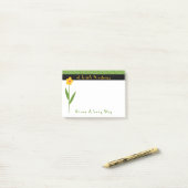 優しさが花感動的を4 X 3 ポストイット (デスク上)