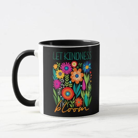 優しさが花開きますように。コーヒーマグ マグカップ (左)