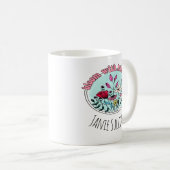 優しさと共に花開く 野の花 コーヒーマグカップ (正面右)