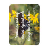 優しさと自制心 マグネット (縦)