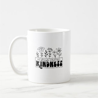 優しさと花コーヒーマグ コーヒーマグカップ