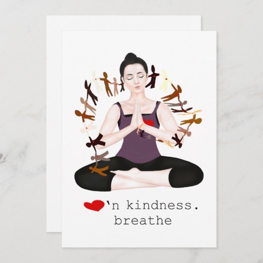 優しさに満ちている サンキューカード (正面/裏面)