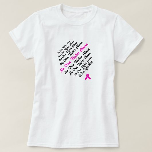 優しさのケア (ピンク) Tシャツ (デザイン正面)