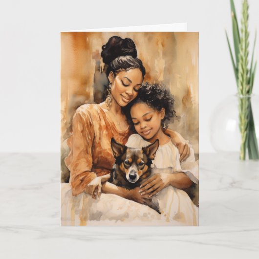 優しさのビーコン：母の日 カード (正面)