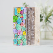 優しさの岩ノテカード サンキューカード (スタンド正面)