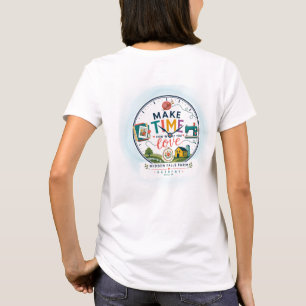 優しさの種をまくTシャツ - 鮮やか Tシャツ
