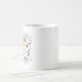 優しさの種をまけば幸せの花束が実る コーヒーマグカップ (中央)
