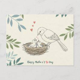 優しさの翼 : 母の日のカード シーズンポストカード
