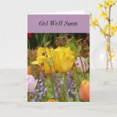 優しさの花はよくカードを取得 カード (黄色い花)