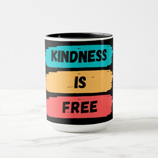 優しさは無料 Mug マグカップ (中央)