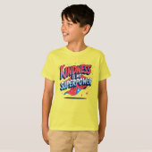 "優しさは私のスーパーパワー" ボーイズTシャツ Tシャツ (正面フル)