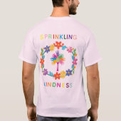 優しさをまくTシャツ Tシャツ (裏面)