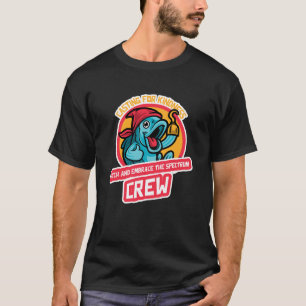優しさをキャッチし、そのスペクトルを受け入れるキャスティング Tシャツ