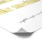 優しさを太陽のように散らす ポスター (角)