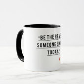 優しさを広める – 誰かの理由になるスマイル😊 マグカップ (正面左)