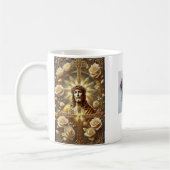 🌿✨優しさを広め、愛を捧げる コーヒーマグカップ (左)