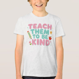 優しさを教えて トライブレンドTシャツ