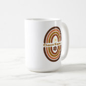 優しさを選択し、世界をより優しい場所にする。 コーヒーマグカップ (正面右)